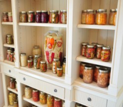 jars on shelf