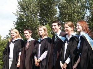 smiling grads